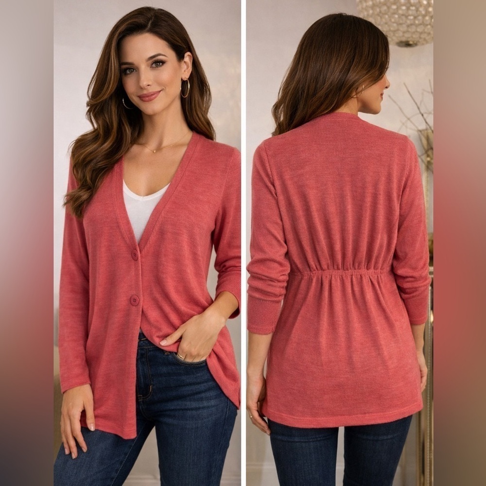 Eileen Fisher wool cardigan size S
